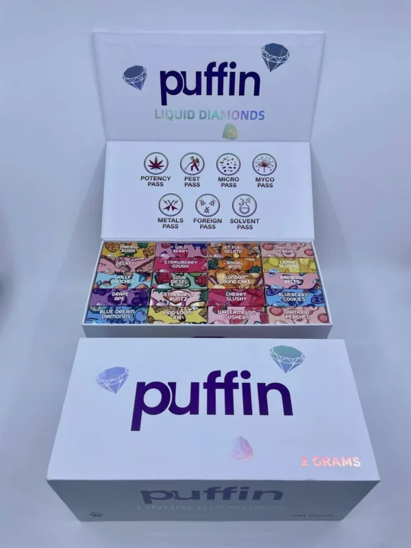 Bulk Puffin 3G liquid Diamonds
