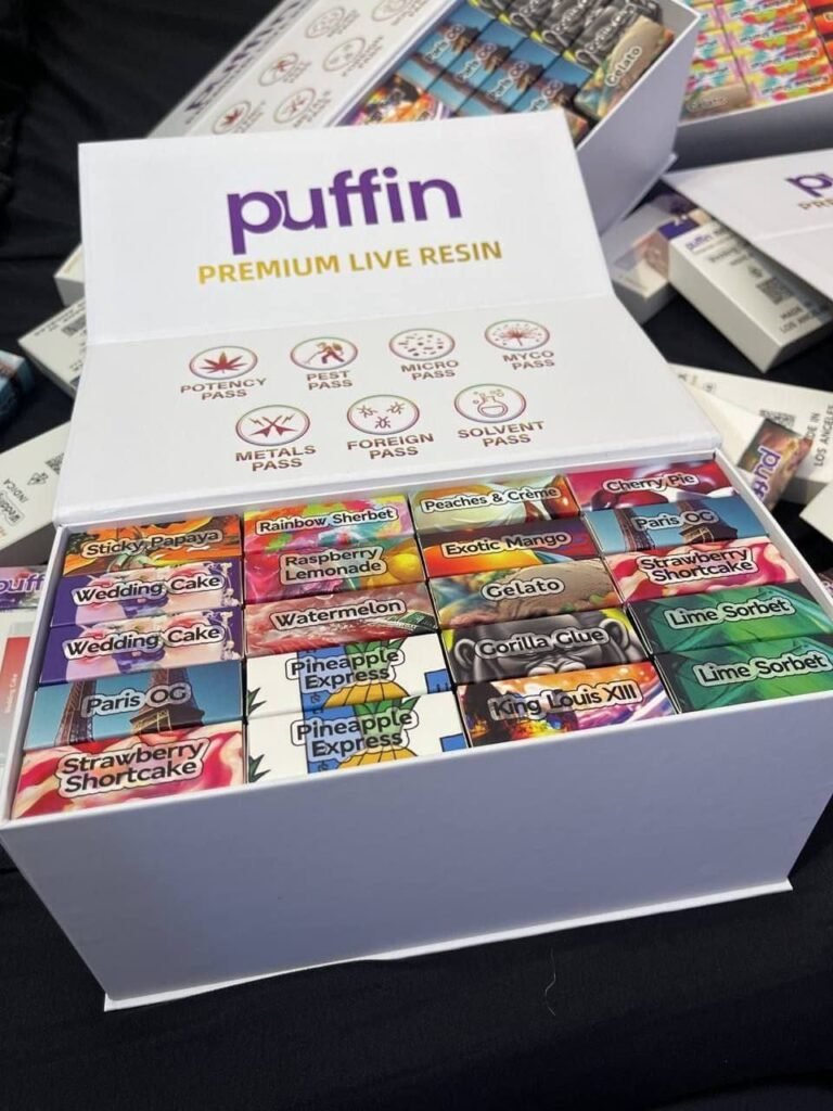 Puffin disposable flavors list